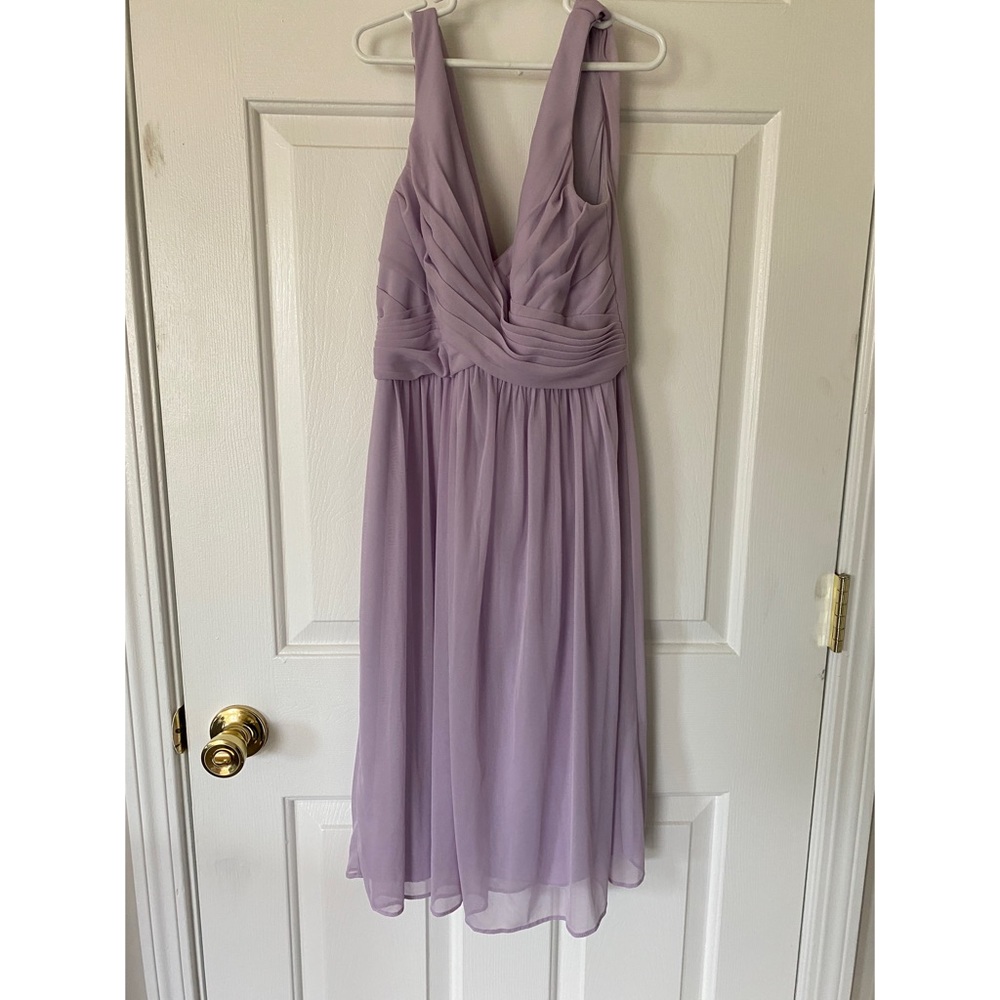 David’s Bridal Lavender Dress